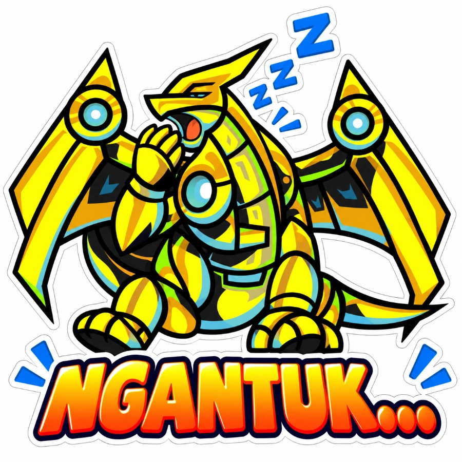 Stiker Takajo: NGANTUK...