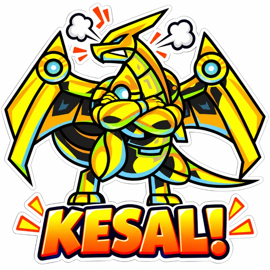 Stiker Takajo: KESAL!