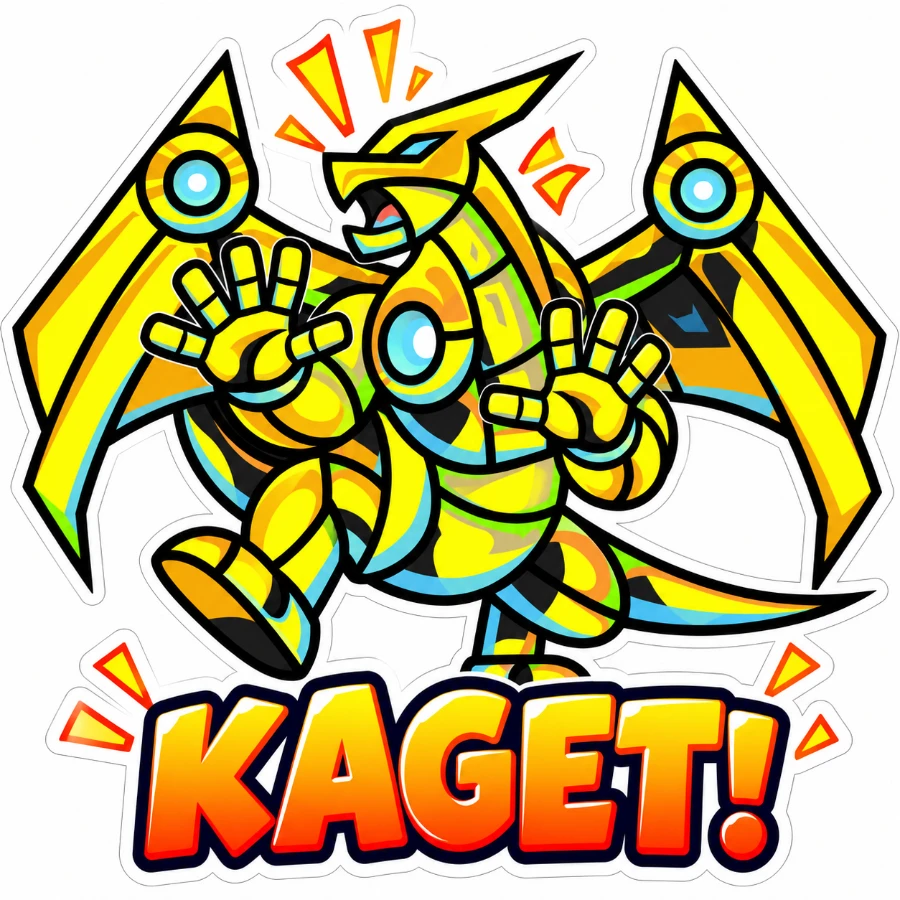 Stiker Takajo: KAGET!