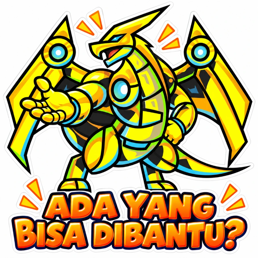Stiker Takajo: ADA YANG BISA DIBANTU?
